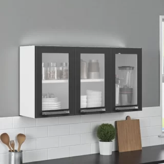 ARMÁRIO AÉREO IPV3 105 LUCE 2018 PRETO