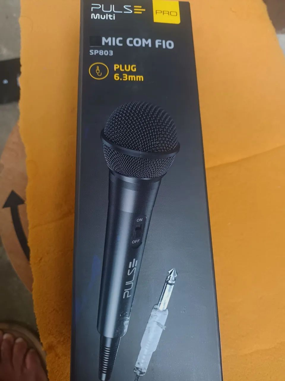 MICROFONE PULSE PRO 3 MIC COM FIO