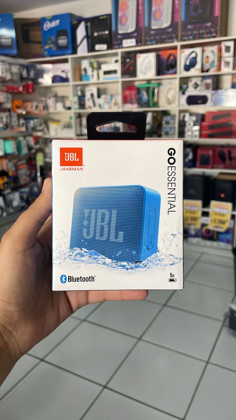 CAIXA DE SOM JBL PORTÁTIL GO ESSENTIAL