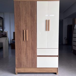 GUARDA ROUPA IDEAL PLUS 4 PTAS 2023 NATURE/BRISA/CHAMPANHE