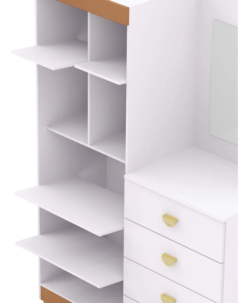 COMODA SAPATEIRA SIRIUS 2017 BRANCO