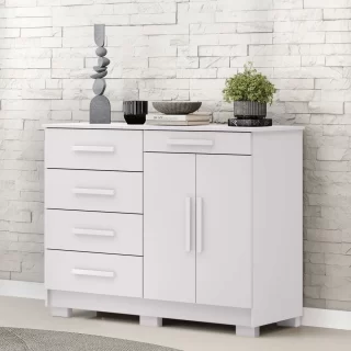 COMODA SAPATEIRA SIRIUS 2017 BRANCO