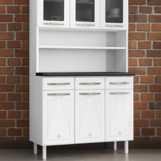 KIT CRISTAL TRIPLO 3GV 3P C/V BRANCO