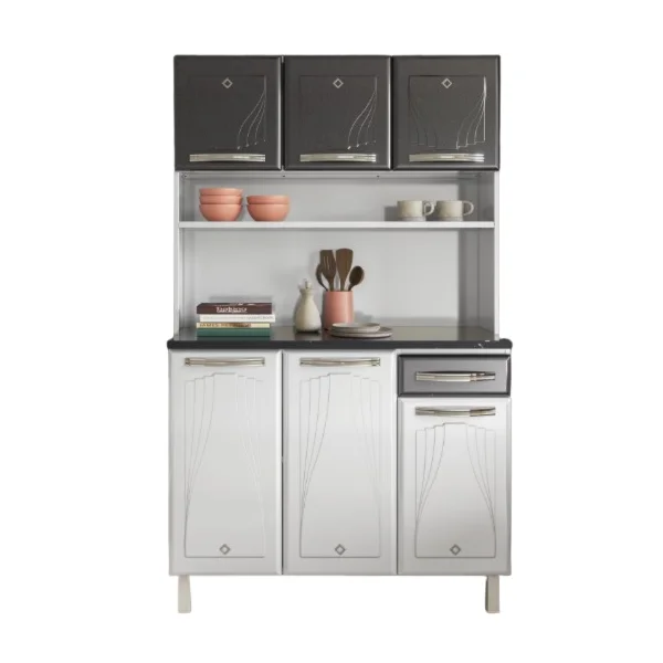 KIT CRISTAL TRIPLO CTAM 1GV 3P BAIXA SMART CINZA TOTAL