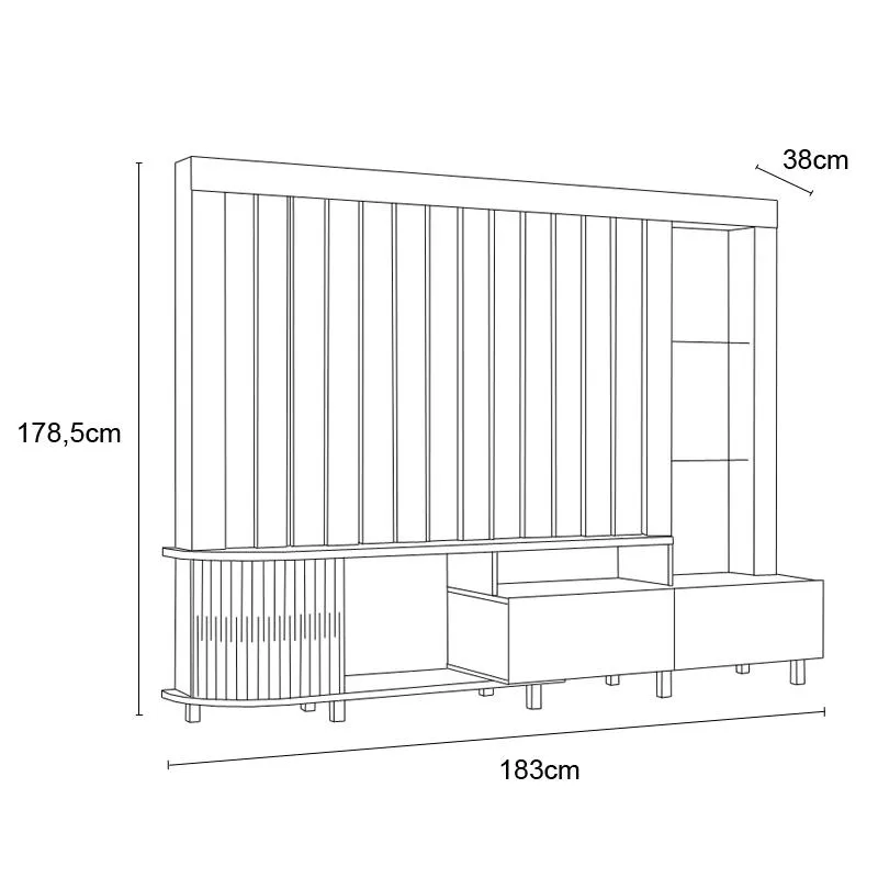 HOME THEATER LE MANS CALACATA/OFF WHITE
