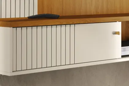 BANCADA SUSPENSA AURORA CINAMOMO/OFF WHITE