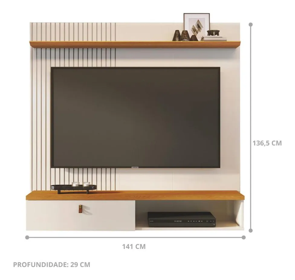 BANCADA SUSPENSA IRIS CINAMOMO/OFF WHITE