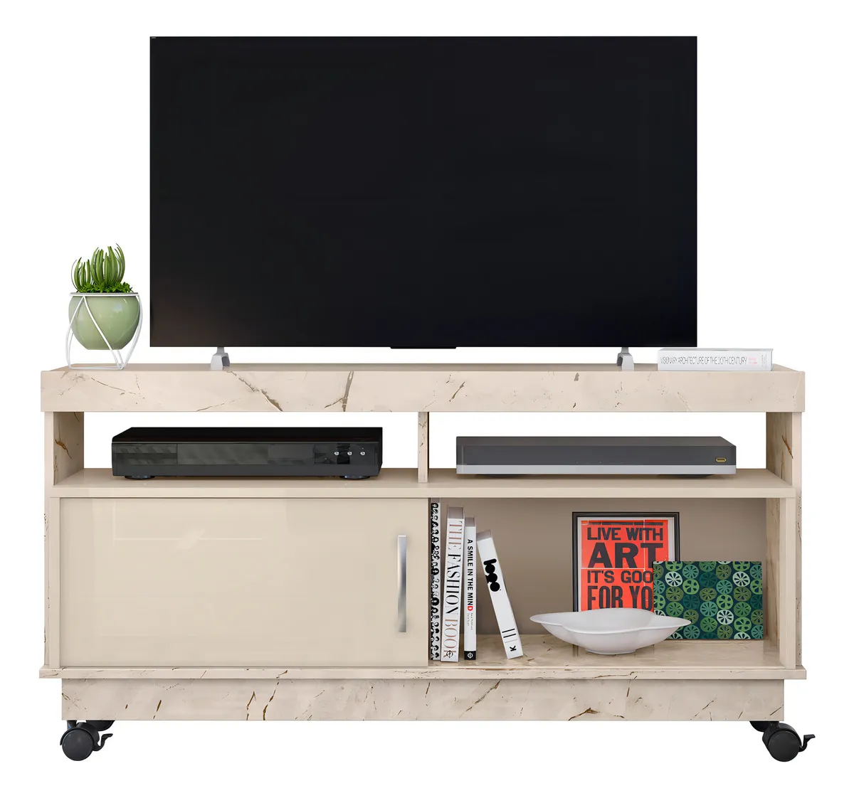 RACK ARTUR CALACATA/OFF WHITE