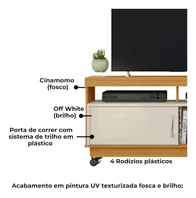 RACK ARTUR CINAMOMO/OFF WHITE