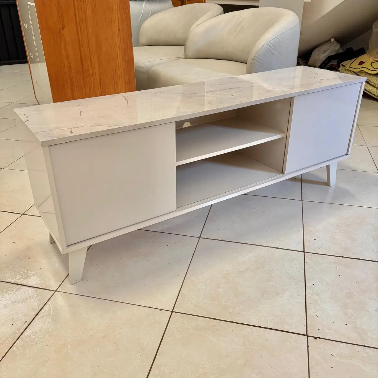 RACK LISBOA CALACATA/OFF WHITE