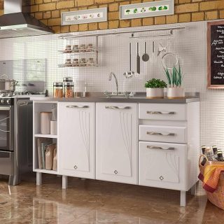 BALCAO TRIPLO 2GV C/PIA STAR NEW BRANCO