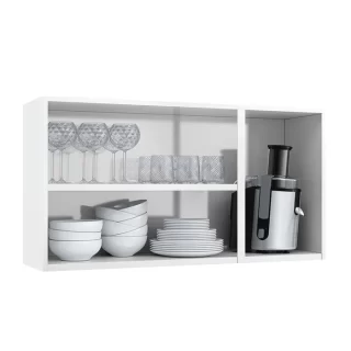 ARMARIO ESMERALDA TRIPLO MEDIO 3P CV BRANCO