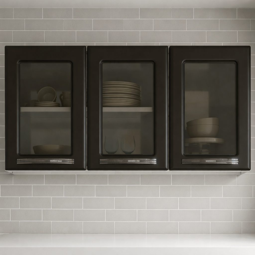 ARMARIO ESMERALDA TRIPLO MEDIO 3P CV PRETO