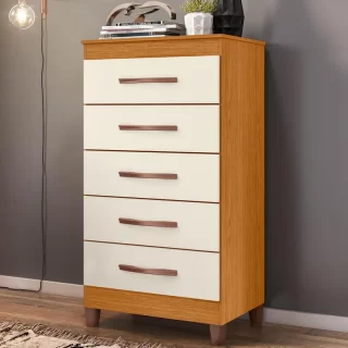 COMODA ESMERALDA CINAMOMO/OFF WHITE