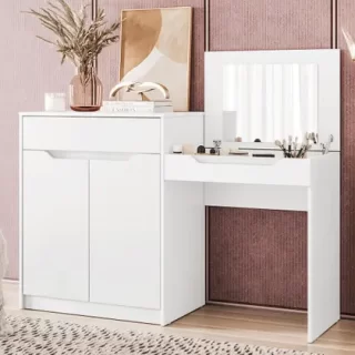 PENTEADEIRA ESCRIVANINHA TREND COR 135-BRANCO FOSCO LISO