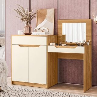 PENTEADEIRA ESCRIVANINHA TREND COR 291-CINAMOMO/OFF WHITE