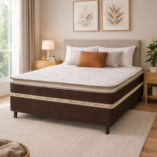 CAMA MONACO VIP CASAL 188X138X48