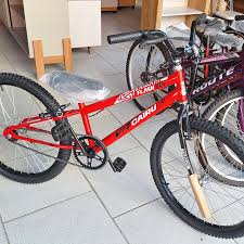 BICICLETA ARO 24 MTB REB 21M FLASH BOY VERMELHO