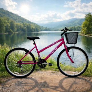 BIC 26 MTB 21M BELLA C/CESTAO ROSA/PINK