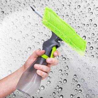 MOP LIMPA VIDROS SPRAY VERDE.