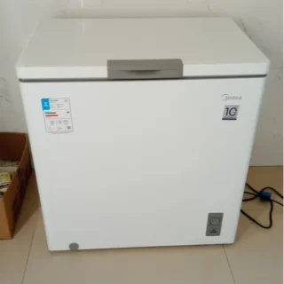 FREEZER 198L MIDEA HORIZONTAL 01 TAMPA INVERTER BIVOLT MDRC280SFZ013 BRANCO BIVOLT