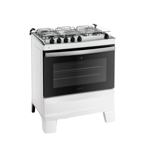 FOGÃO GÁS 5Q AGILE GLASS BRANCO