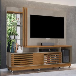 HOME THEATER FRIZZ PLUS FENDI/NATURALE C/ RODIZIOS
