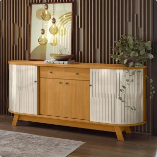 BUFFET MONACO CINAMOMO/OFFWHITE