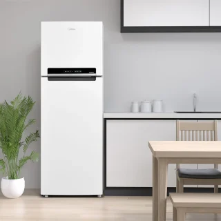 REFRIGERADOR MIDEA F.FREE DUPLEX MD-RT533 INVER 394L MDRT533EVD011 Branco 127 V