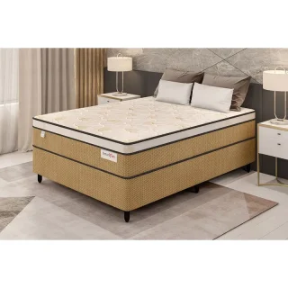 CAMA SMARTFLEX BEGE / MR 138 x 188 x 30
