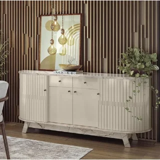 BUFFET MONACO CALACATA/OFF WHITE