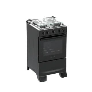 FOGÃO GÁS 4Q MONACO PLUS PRETO 20
